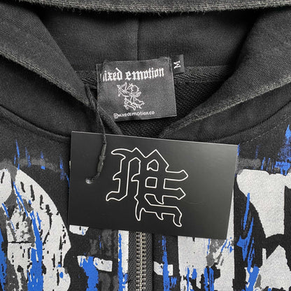 Campera Mixed Emotion Radioactive Black