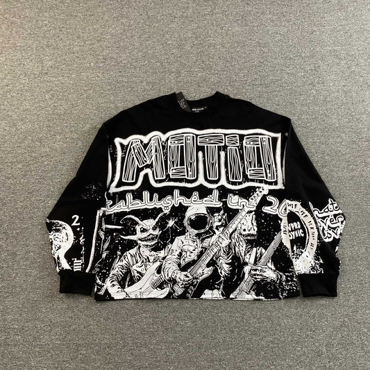 Remera Mixed Emotion Astro Negra