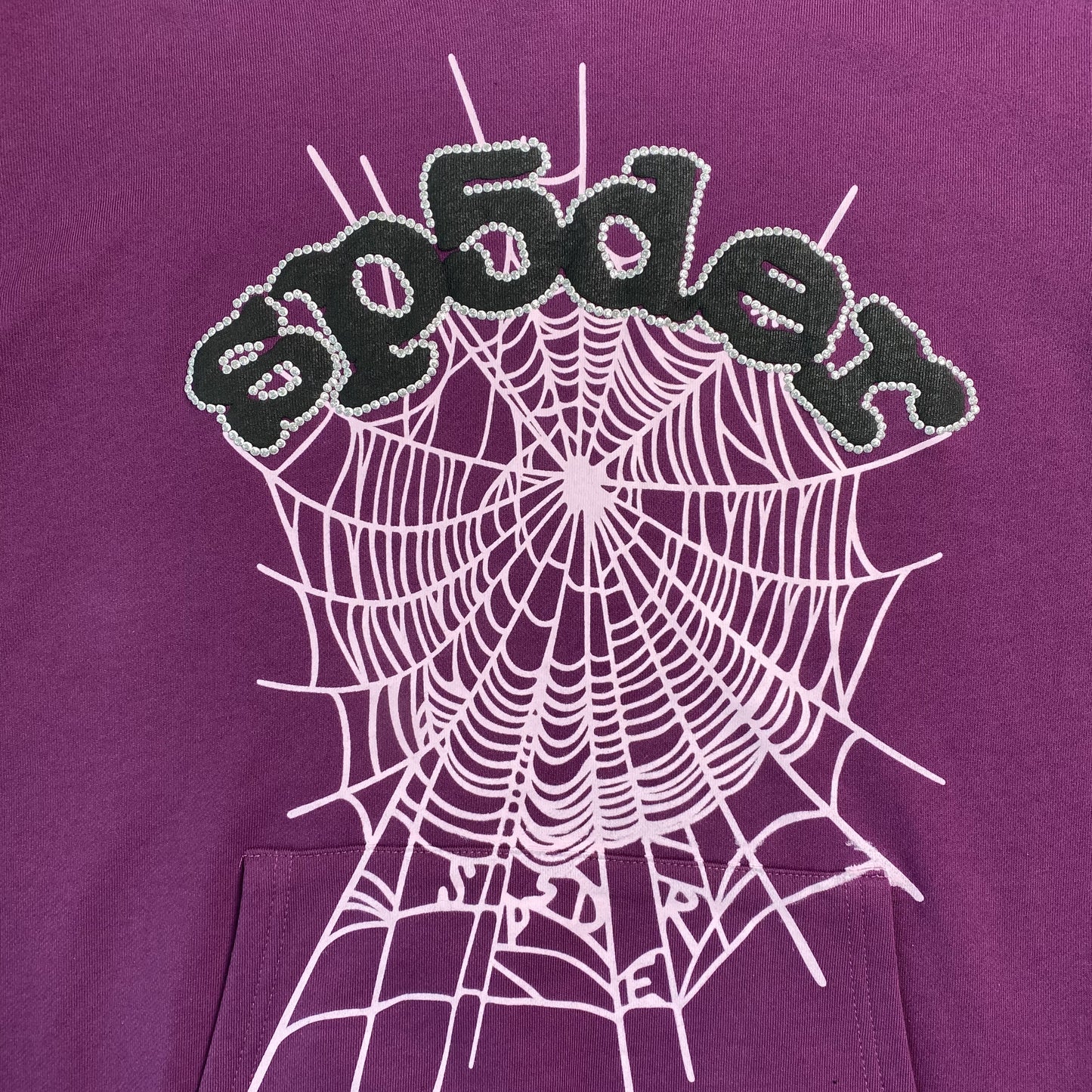 SP5DER WEB HOODIE PURPLE