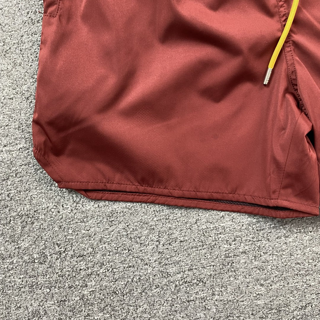 RHUDE SHORTS RED