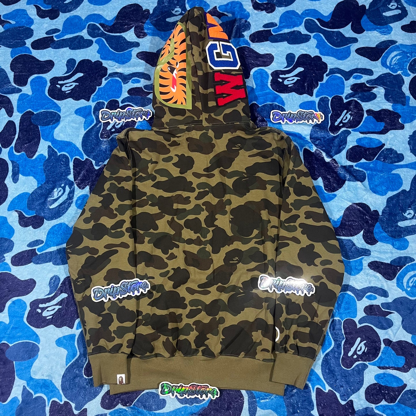 Campera Bape Camo Verde M