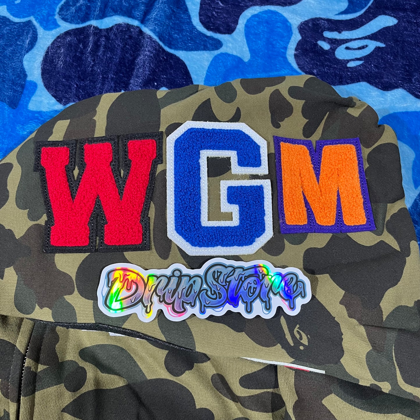 Campera Bape Camo Verde M