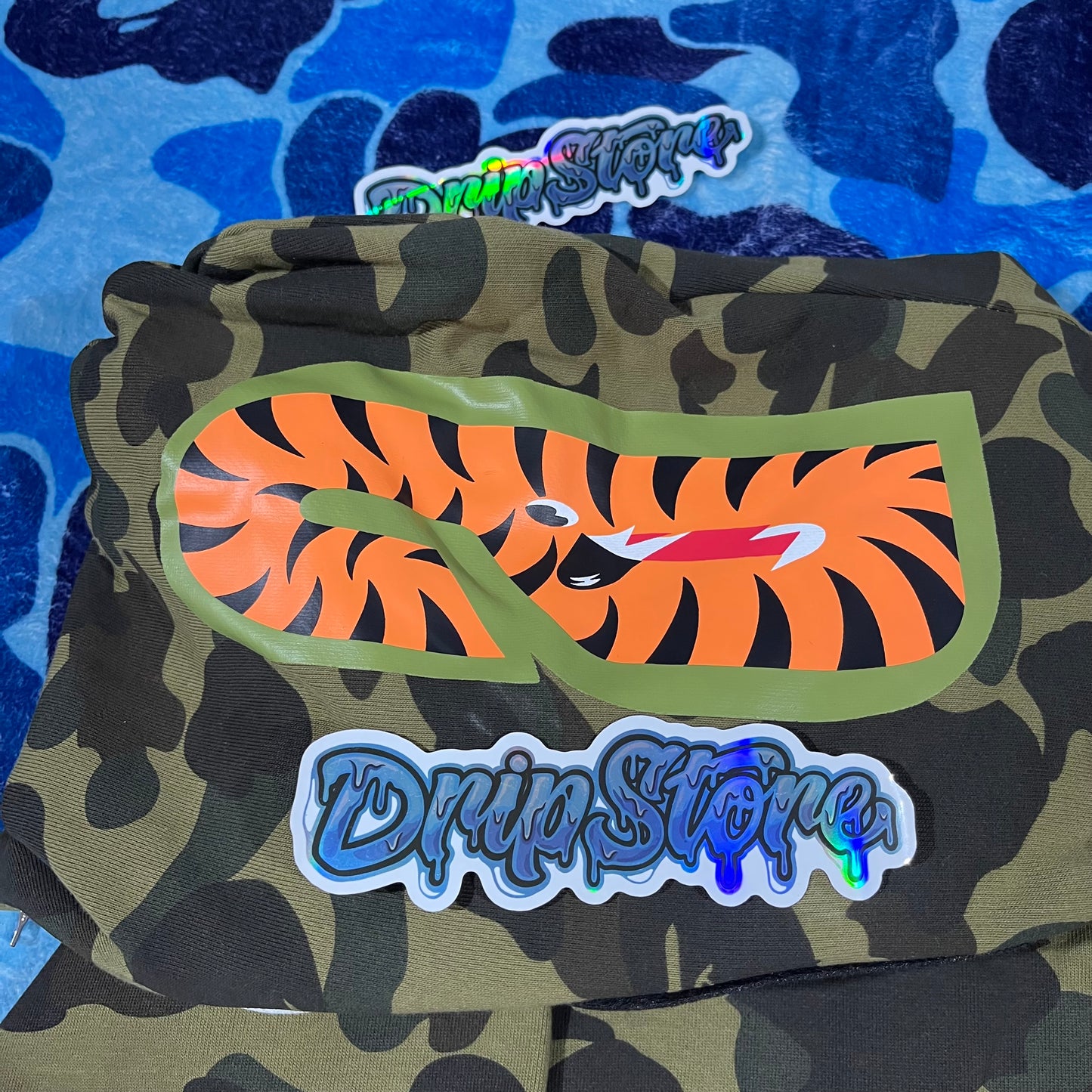 Campera Bape Camo Verde M