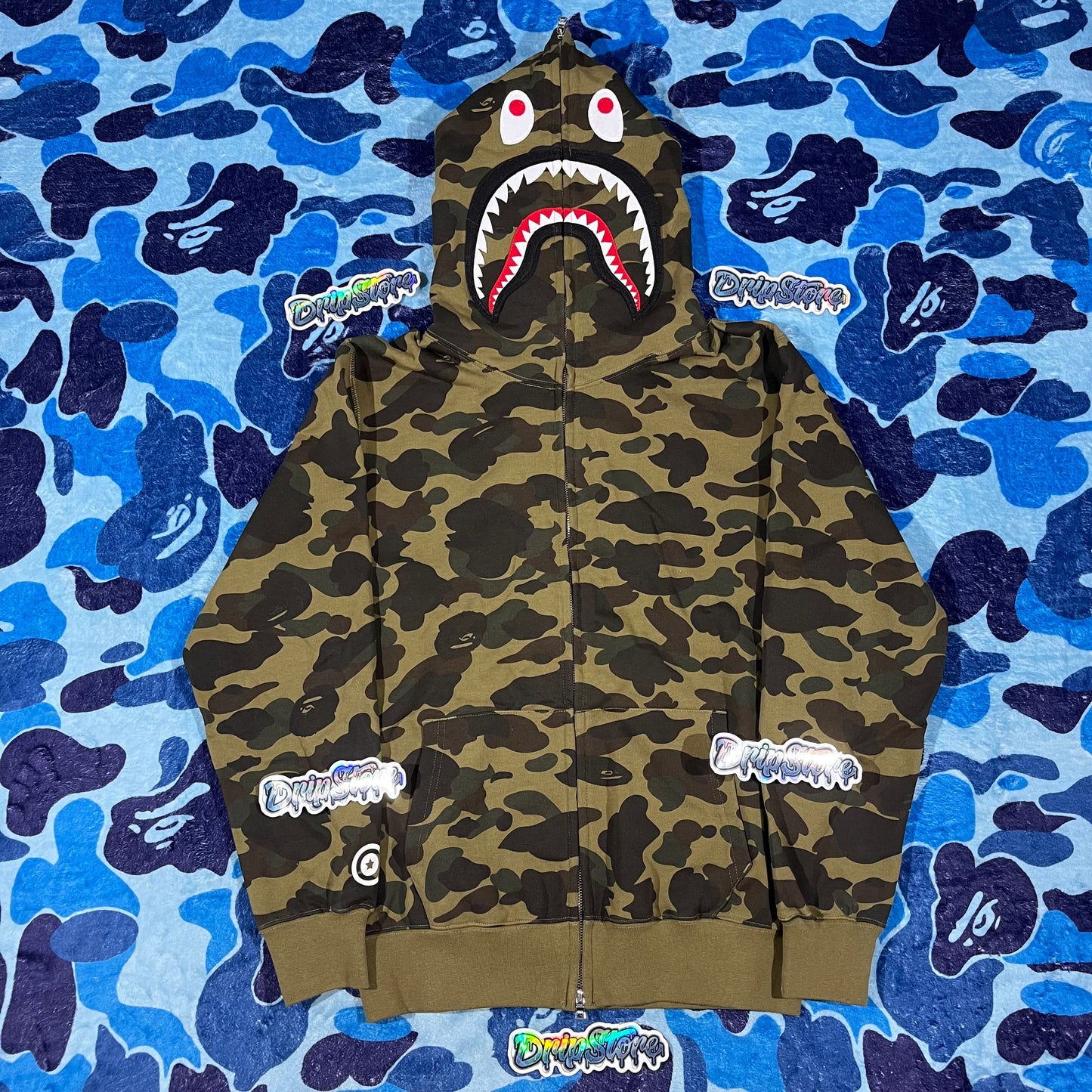 Campera Bape Camo Verde M