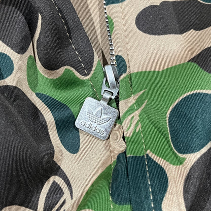 Campera Bape x Adidas Shark Camo Verde