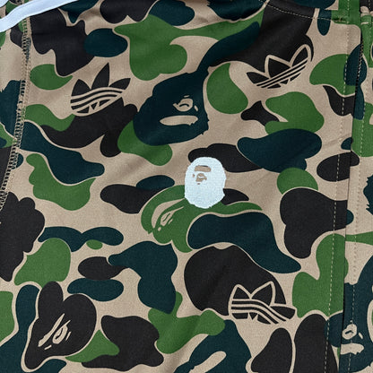 Campera Bape x Adidas Shark Camo Verde