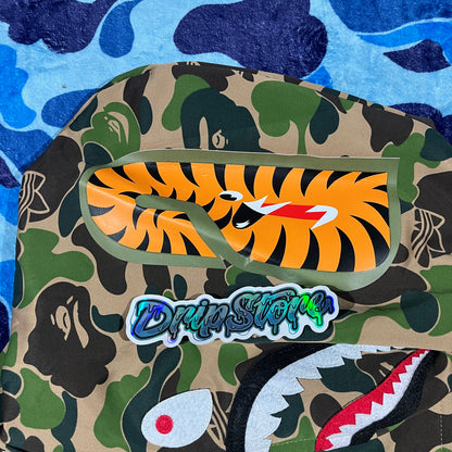 Campera Bape x Adidas Shark Camo Verde