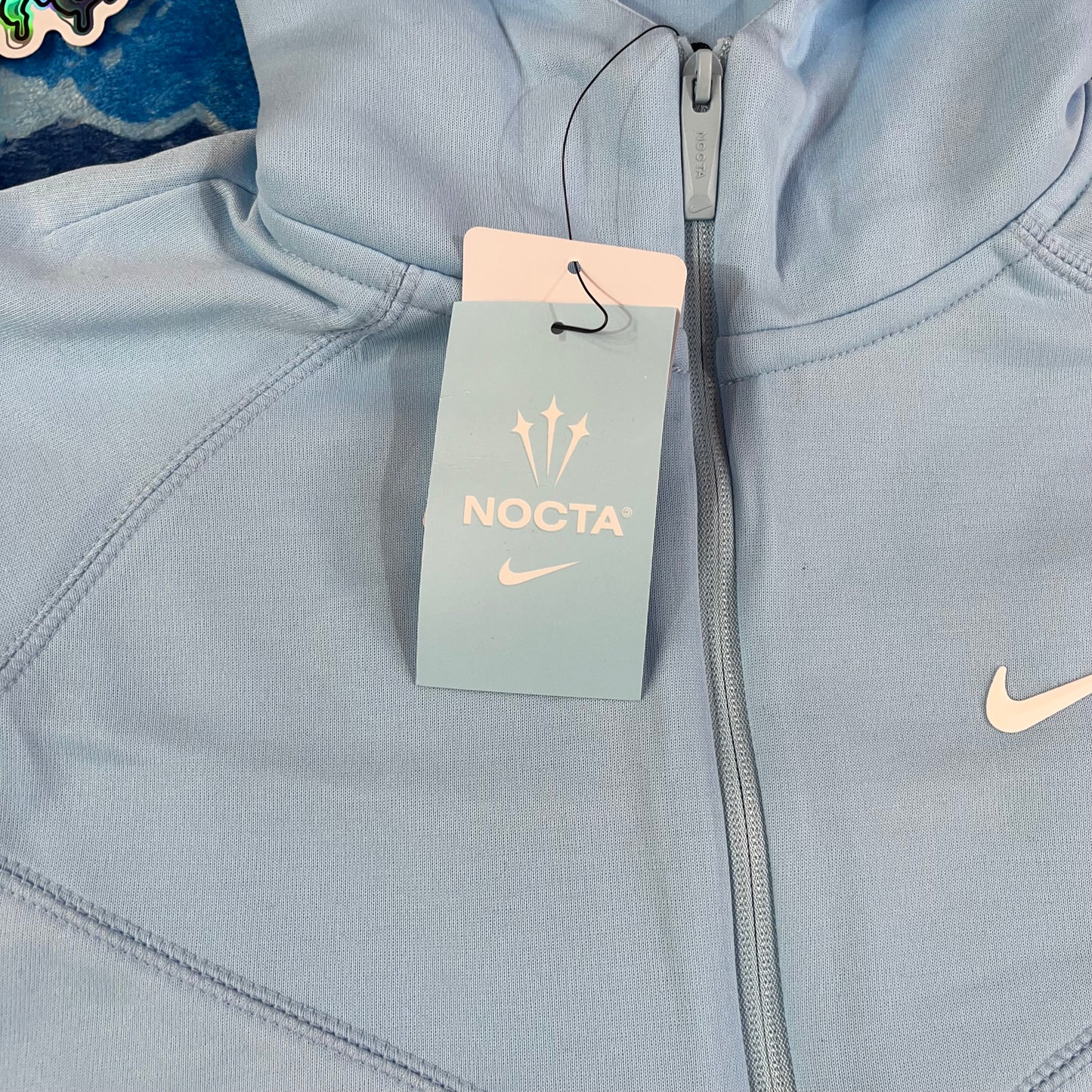Campera Nike Tech X Nocta Celeste S y L