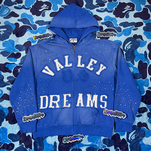 Campera Valley Vale Forever Classico Azul XL