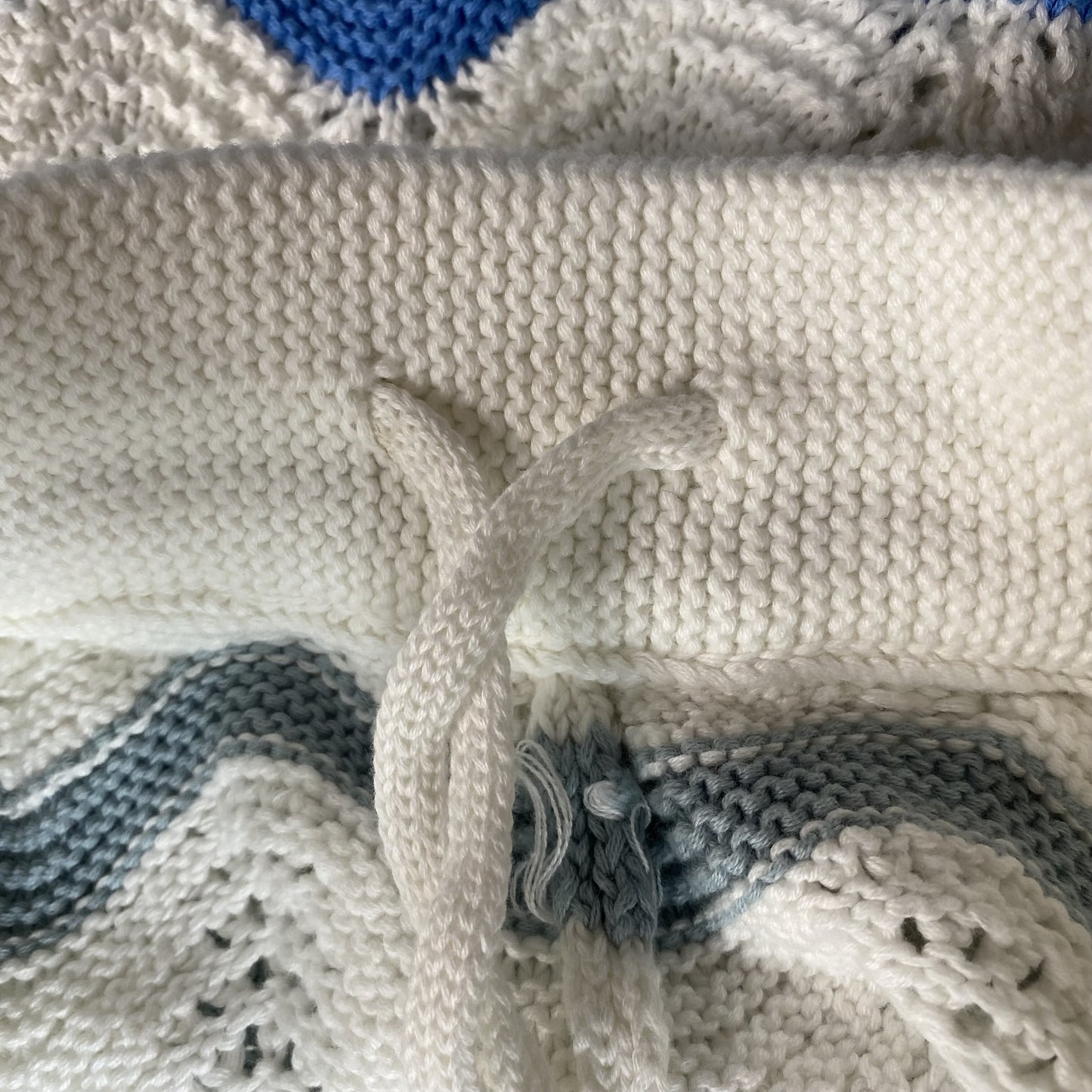 Conjunto Casablanca Crochet Azul