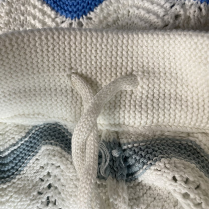 Conjunto Casablanca Crochet Azul