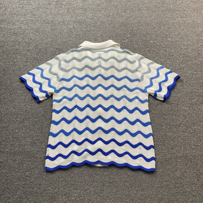 Conjunto Casablanca Crochet Azul