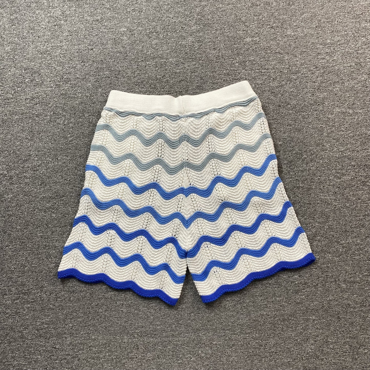 Conjunto Casablanca Crochet Azul