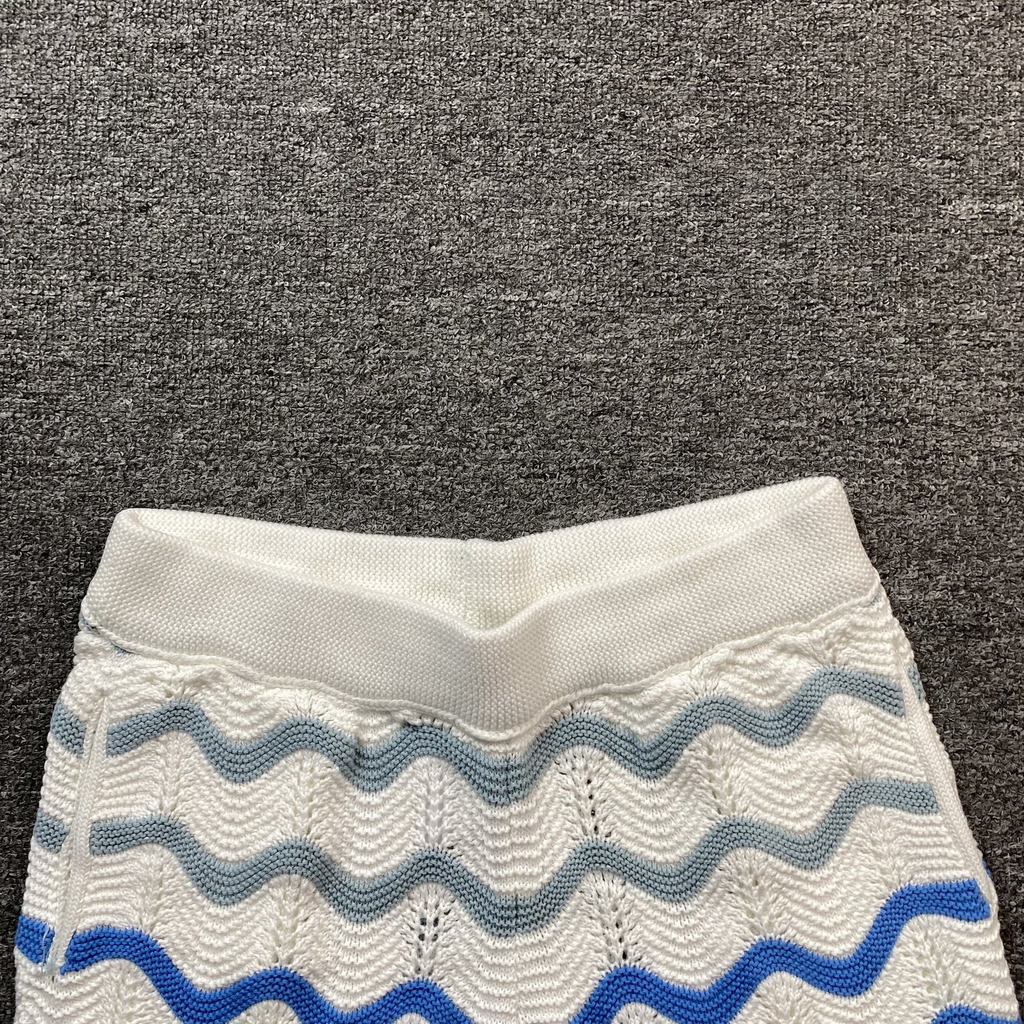 Conjunto Casablanca Crochet Azul