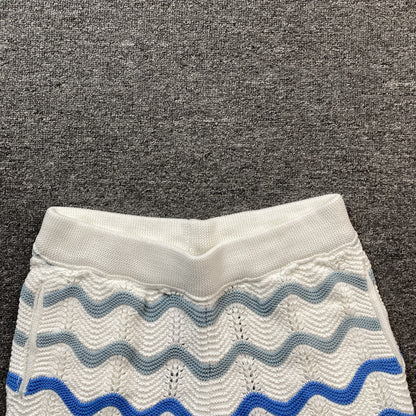 Conjunto Casablanca Crochet Azul