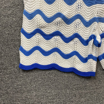 Conjunto Casablanca Crochet Azul