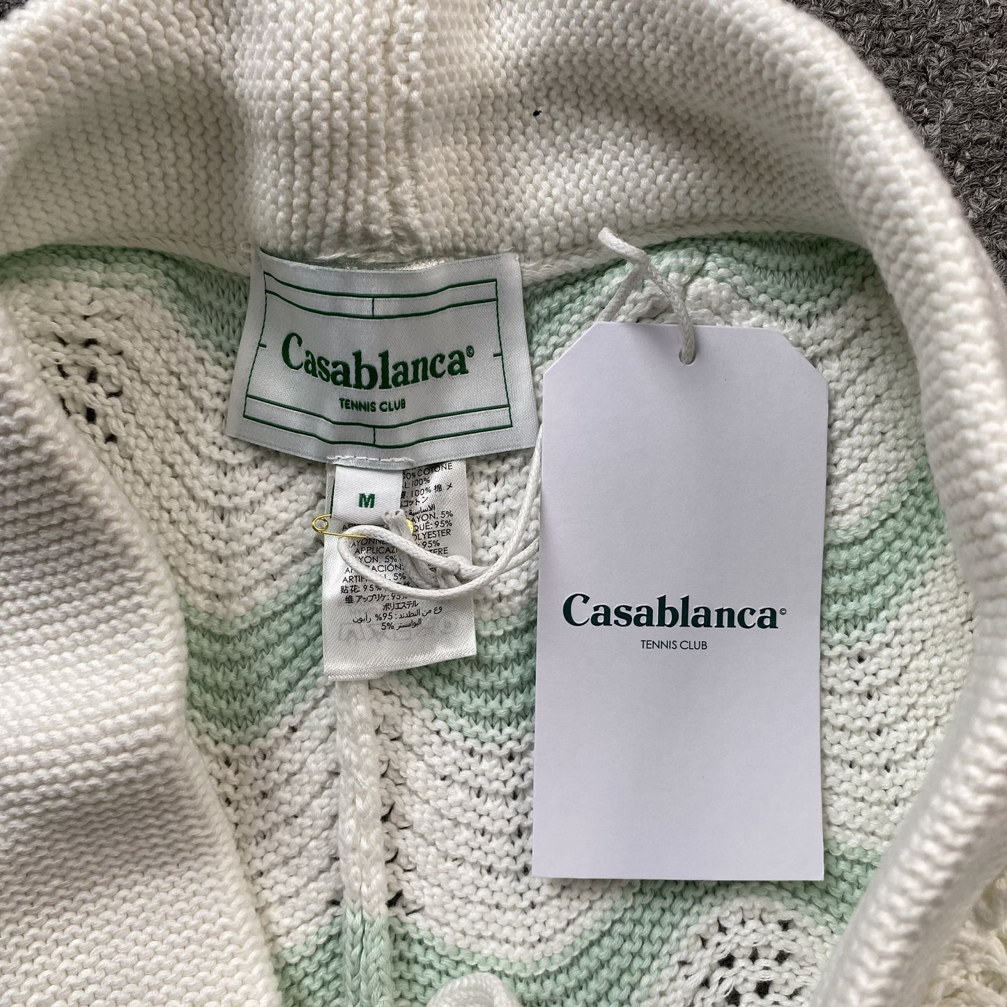 Conjunto Casablanca Crochet Verde
