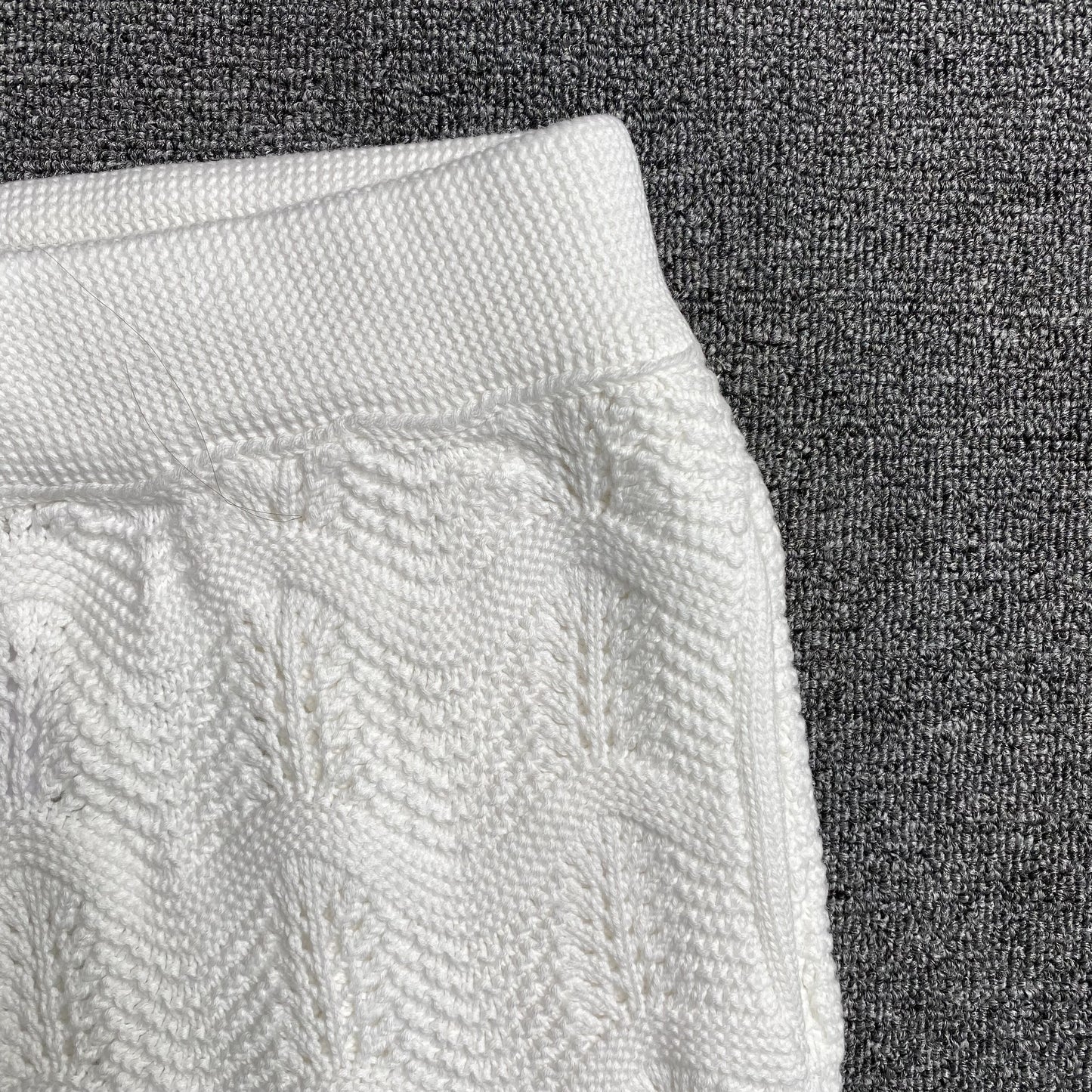 Conjunto Casablanca Crochet Blanco