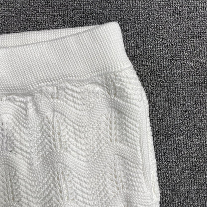 Conjunto Casablanca Crochet Blanco