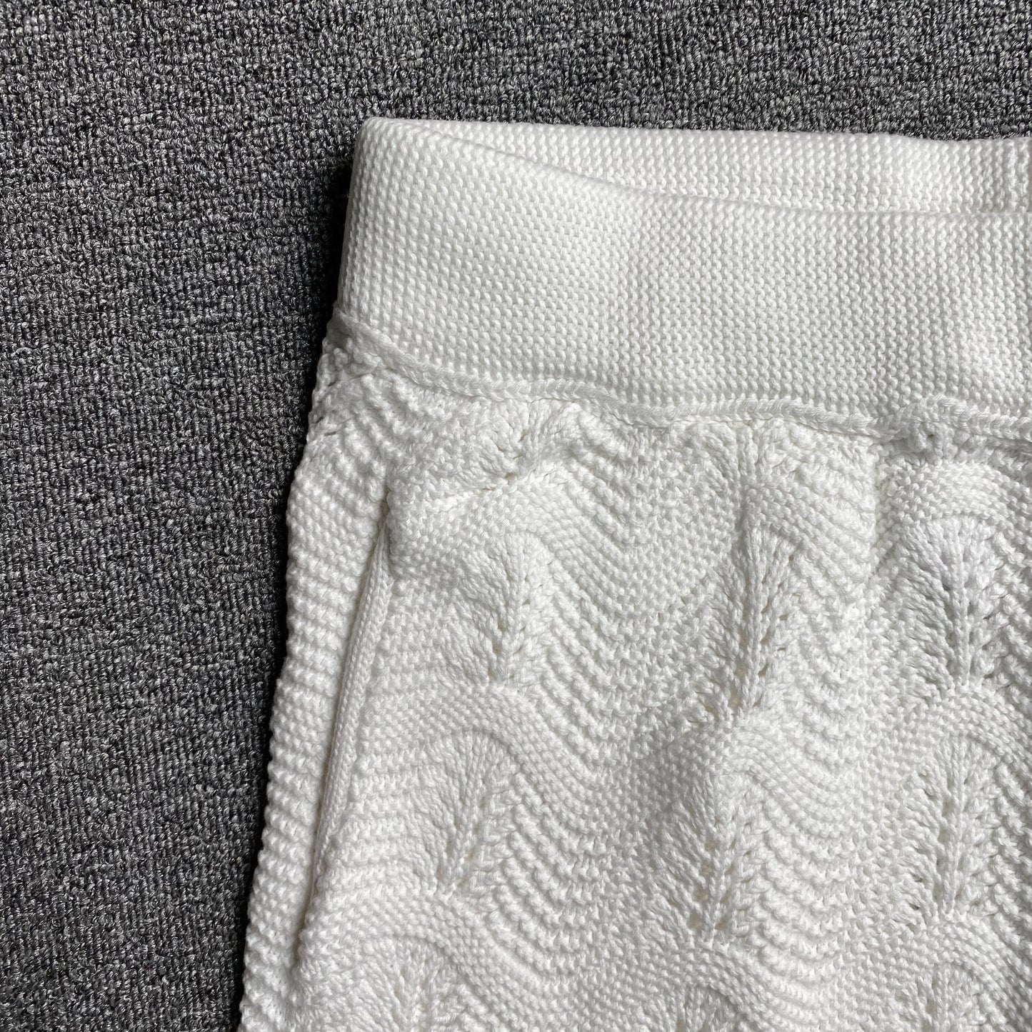 Conjunto Casablanca Crochet Blanco