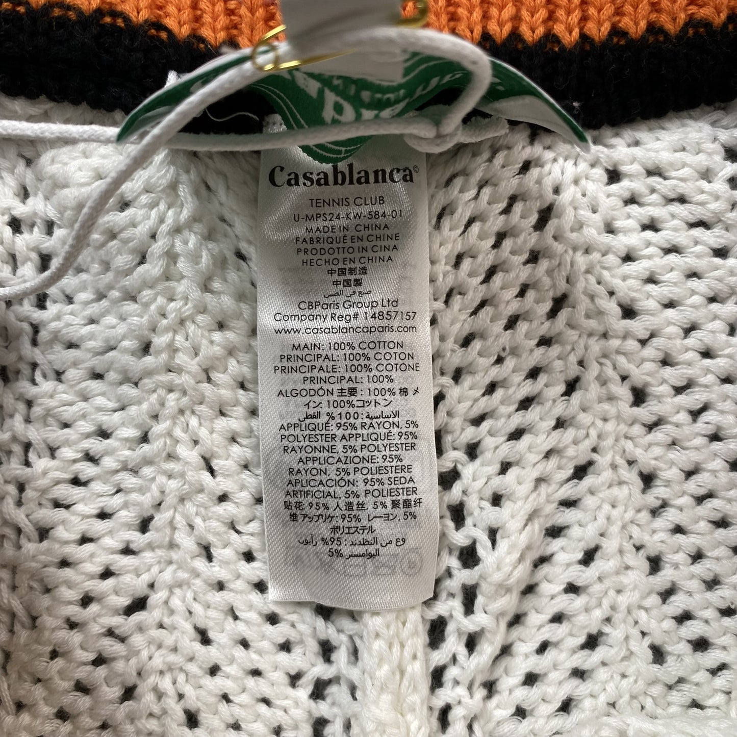Conjunto Casablanca Crochet Blanco