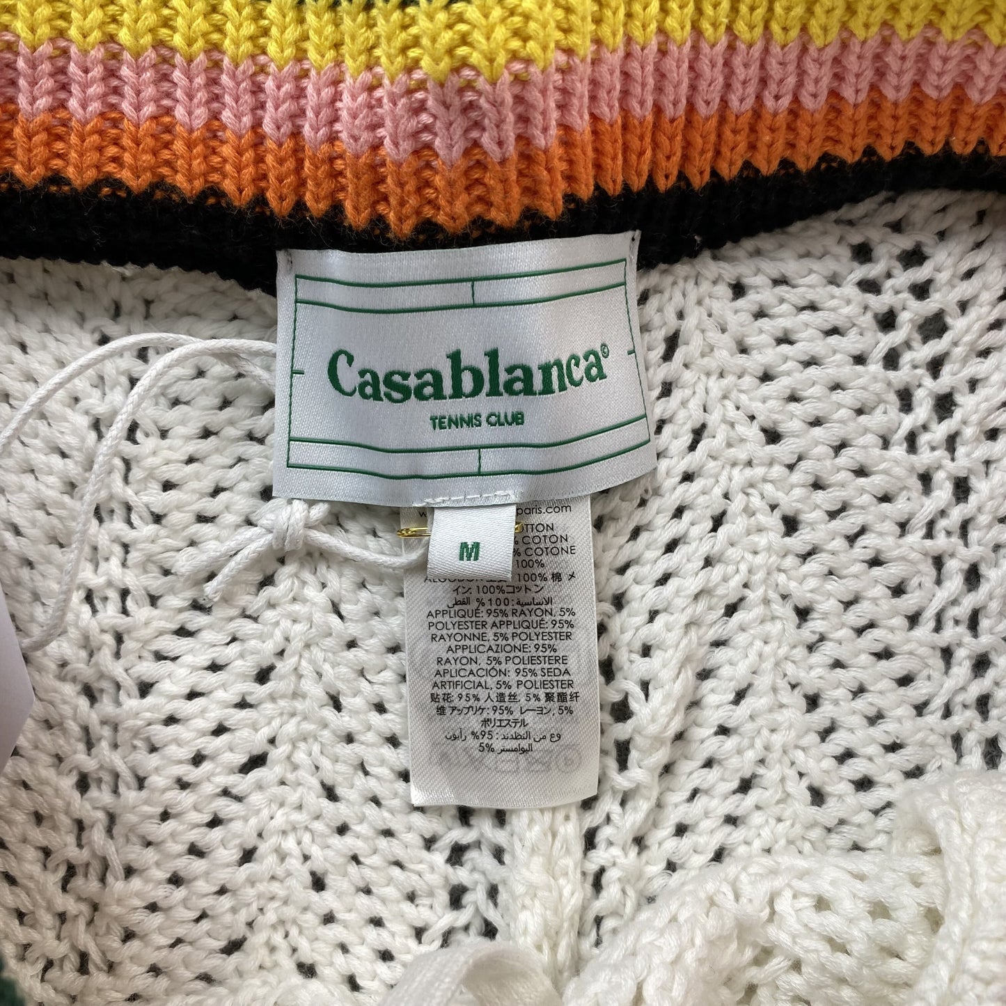 Conjunto Casablanca Crochet Blanco