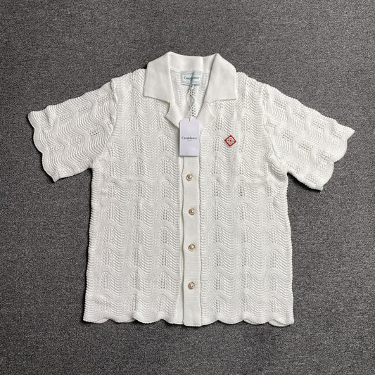 Conjunto Casablanca Crochet Blanco