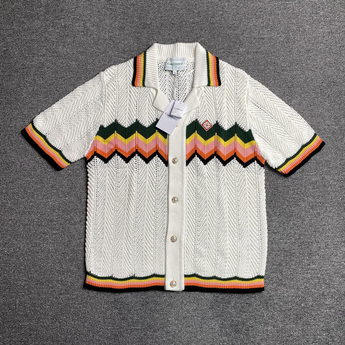Conjunto Casablanca Crochet Blanco