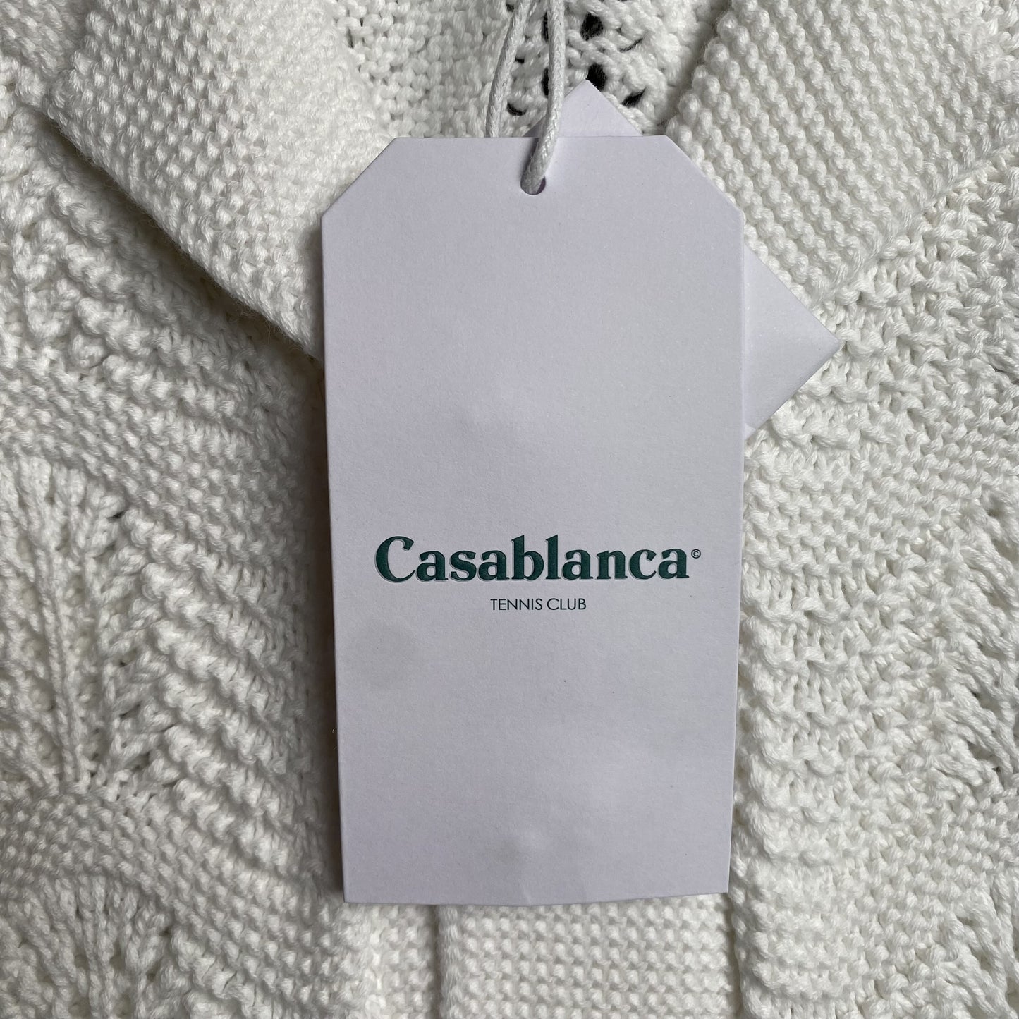 Conjunto Casablanca Crochet Blanco