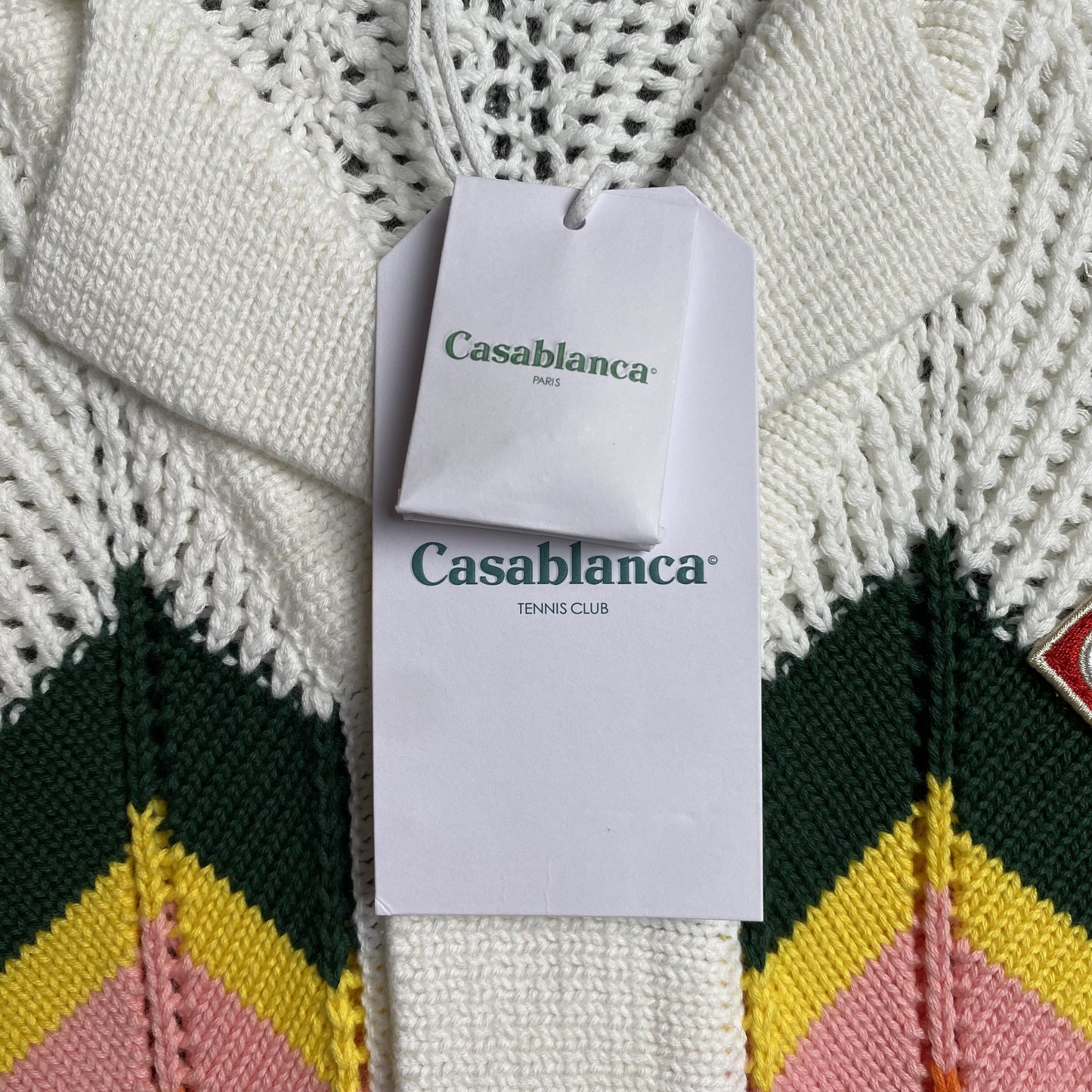 Conjunto Casablanca Crochet Blanco