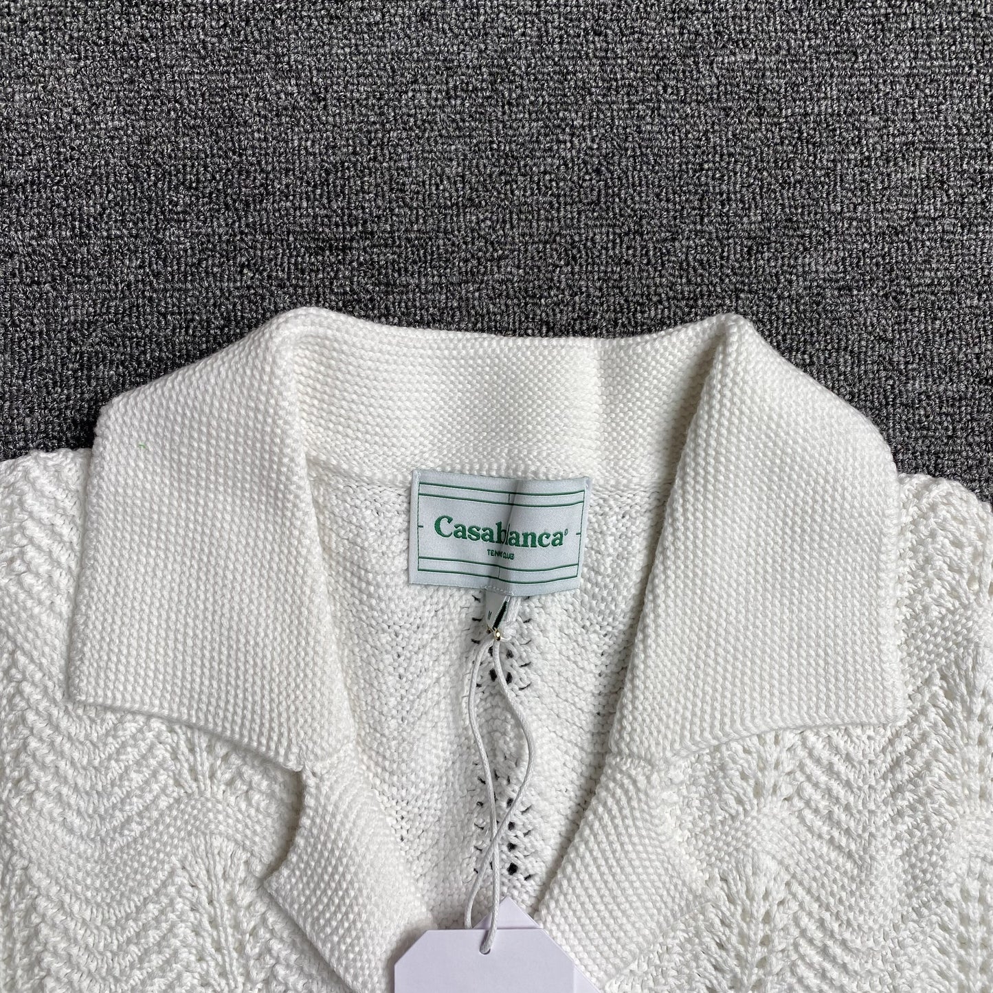 Conjunto Casablanca Crochet Blanco