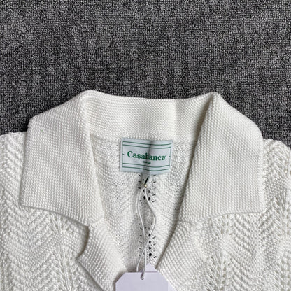 Conjunto Casablanca Crochet Blanco