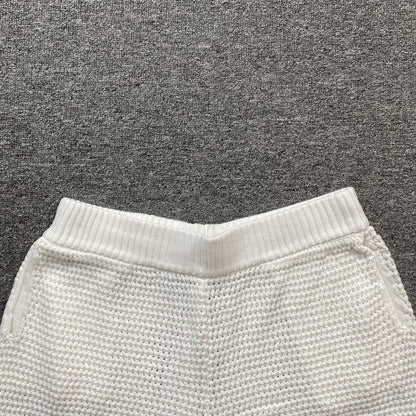 Conjunto Casablanca Crochet Blanco Azul