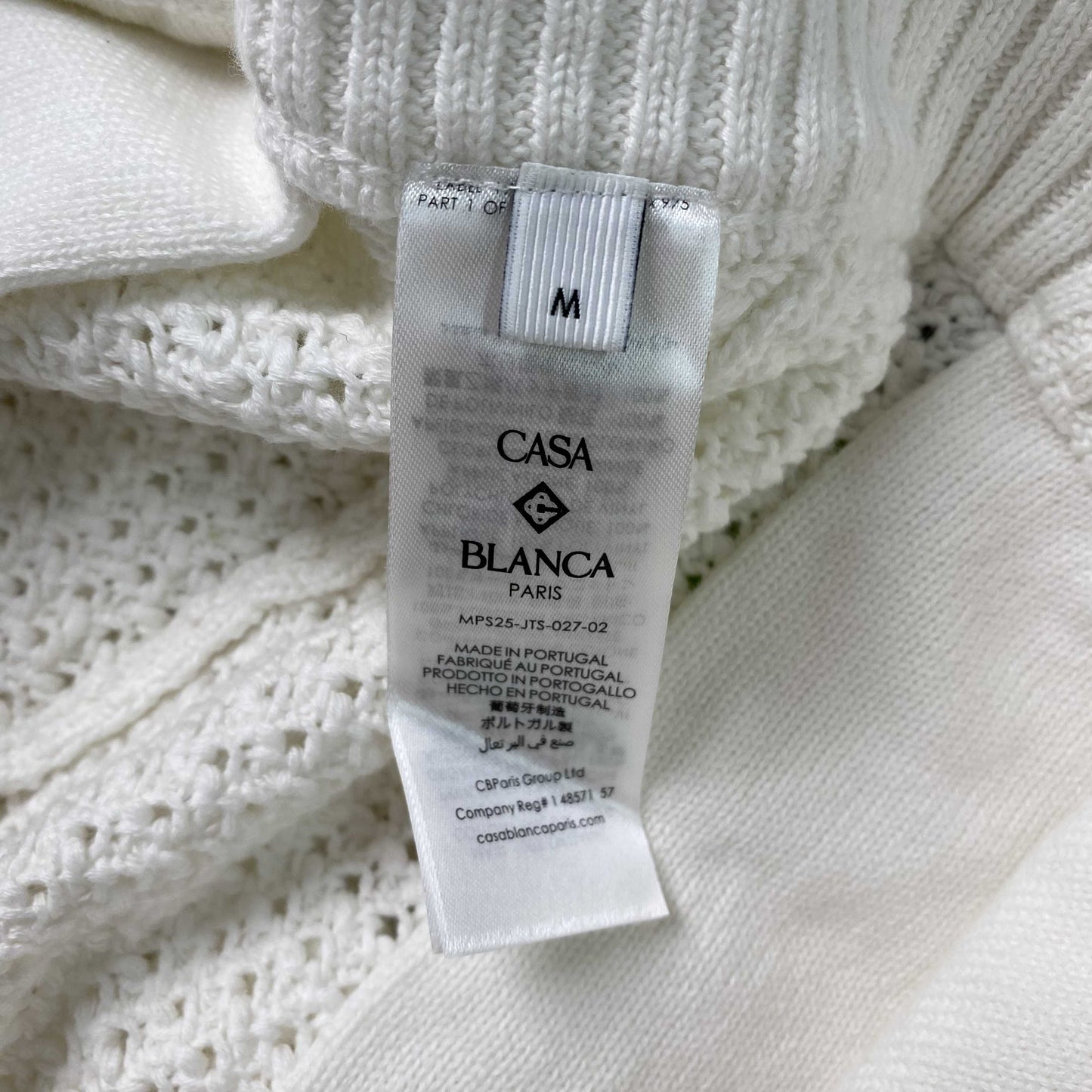 Conjunto Casablanca Crochet Blanco Verde