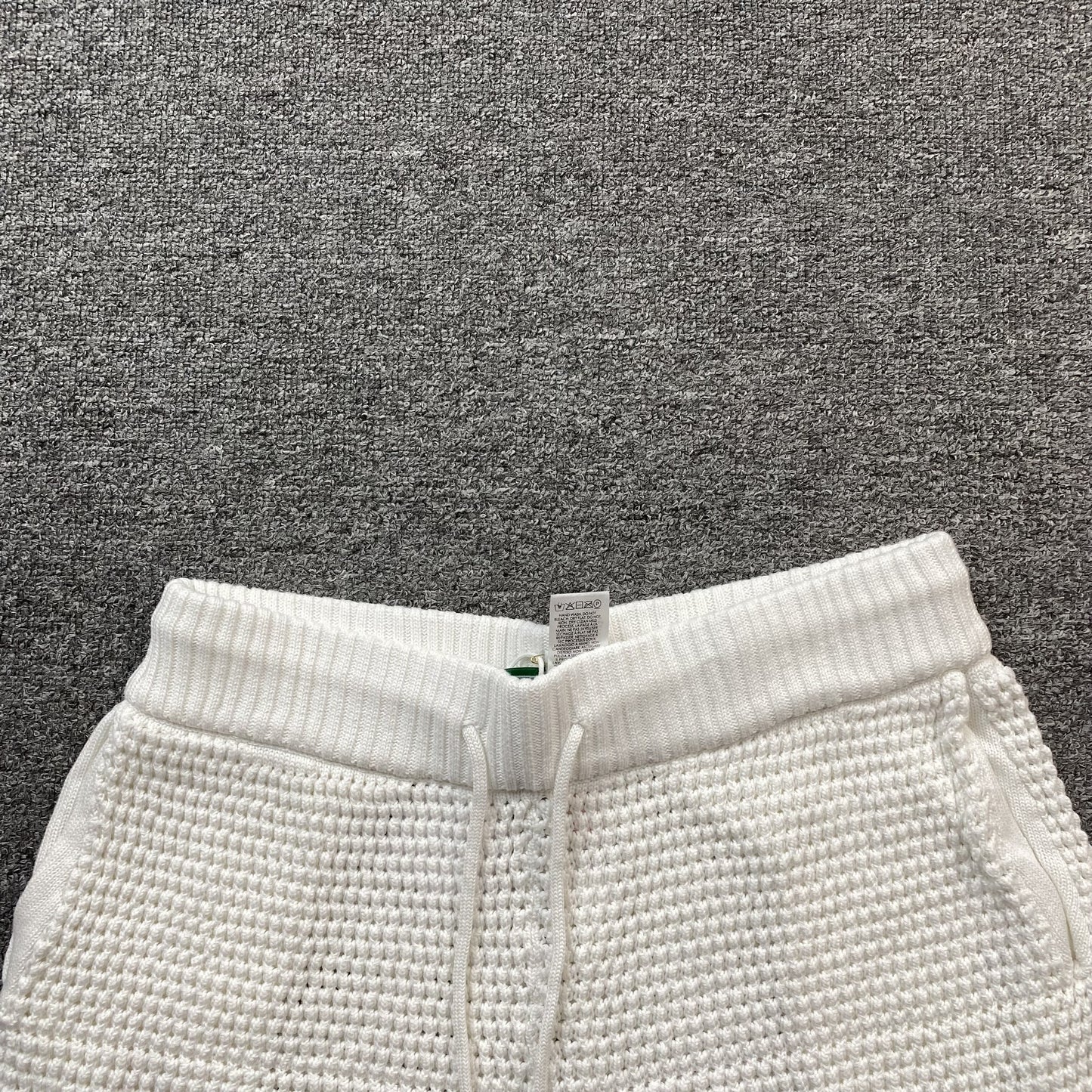 Conjunto Casablanca Crochet Blanco Verde