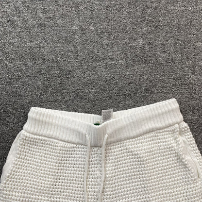 Conjunto Casablanca Crochet Blanco Verde