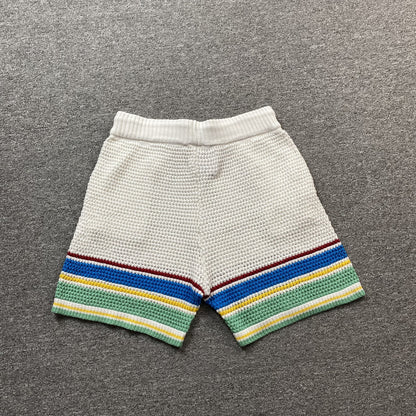 Conjunto Casablanca Crochet Blanco Verde