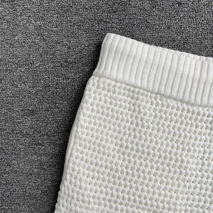 Conjunto Casablanca Crochet Blanco Verde