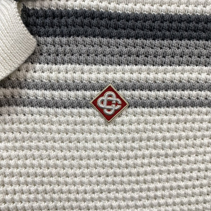 Conjunto Casablanca Crochet Blanco Gris