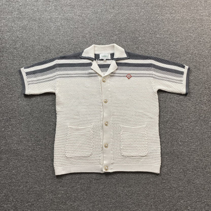 Conjunto Casablanca Crochet Blanco Gris