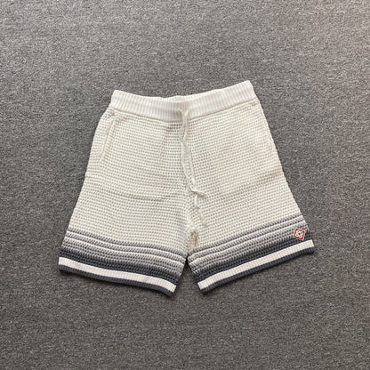 Conjunto Casablanca Crochet Blanco Gris