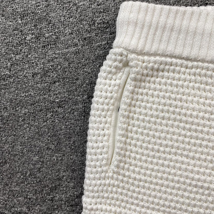 Conjunto Casablanca Crochet Blanco Gris