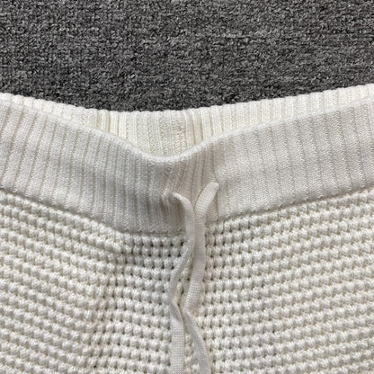 Conjunto Casablanca Crochet Blanco Gris