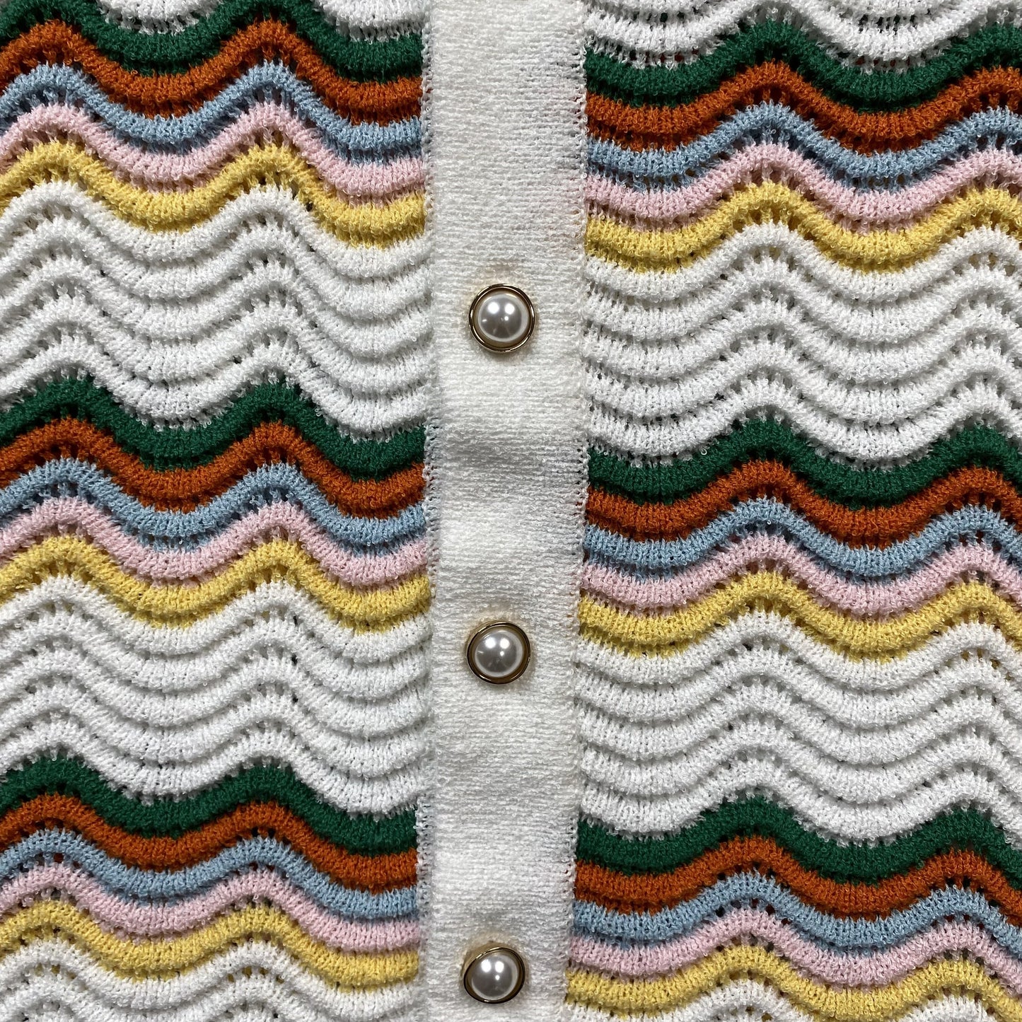 Conjunto Casablanca Crochet Blanco Multicolor