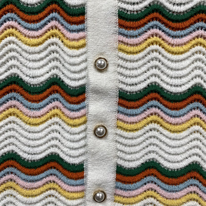 Conjunto Casablanca Crochet Blanco Multicolor