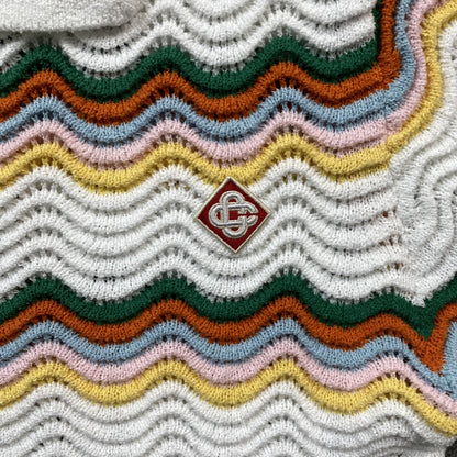 Conjunto Casablanca Crochet Blanco Multicolor
