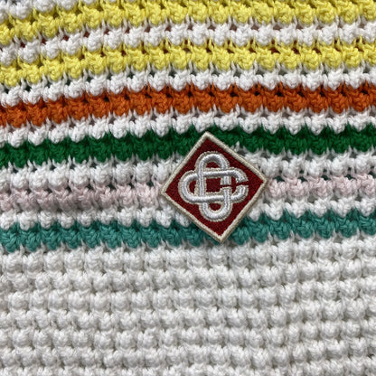 Conjunto Casablanca Crochet Blanco Multicolor