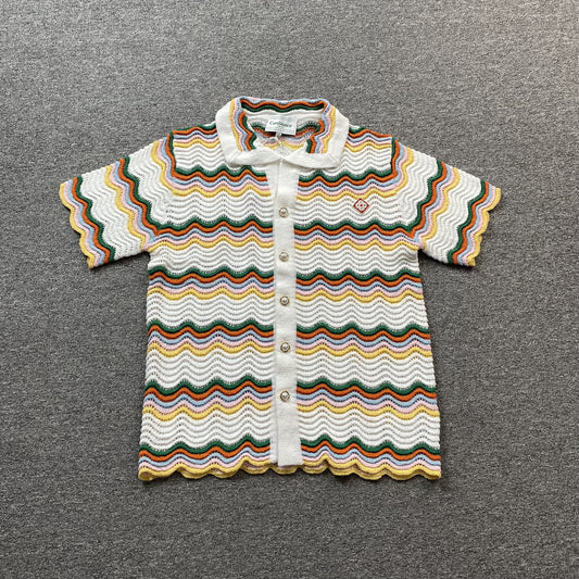 Conjunto Casablanca Crochet Blanco Multicolor