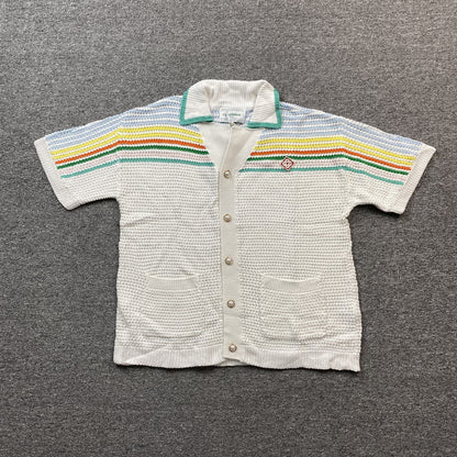 Conjunto Casablanca Crochet Blanco Multicolor