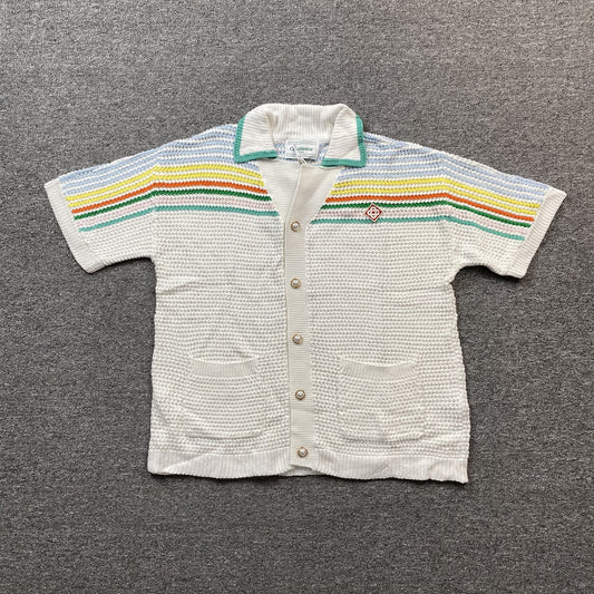 Conjunto Casablanca Crochet Blanco Multicolor